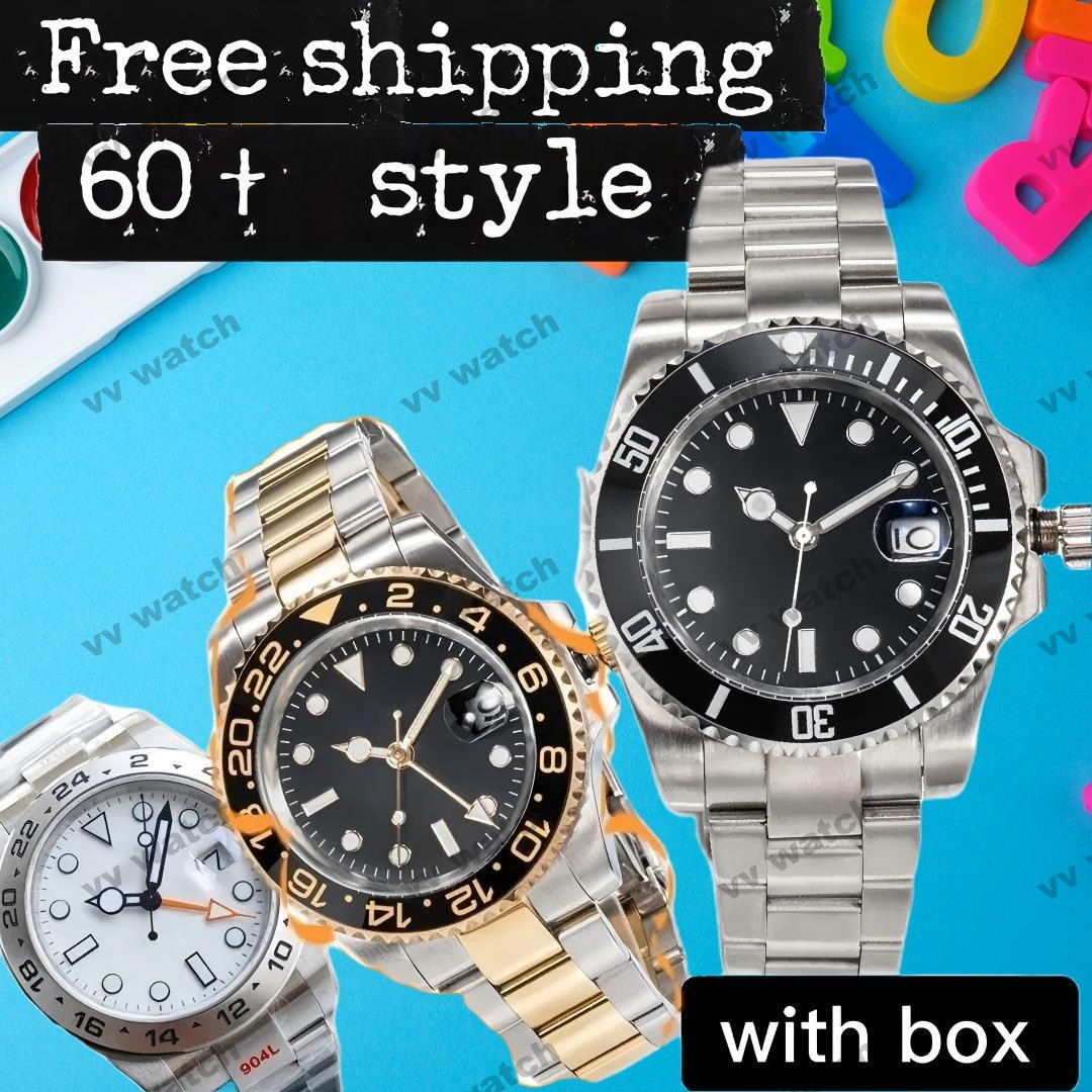 41MM mens watch luxury designer watches high quality Black Dial Automatic Mechanical ceramic Bezel Waterproof Luminous sapphire watchs montre de luxe menwatch