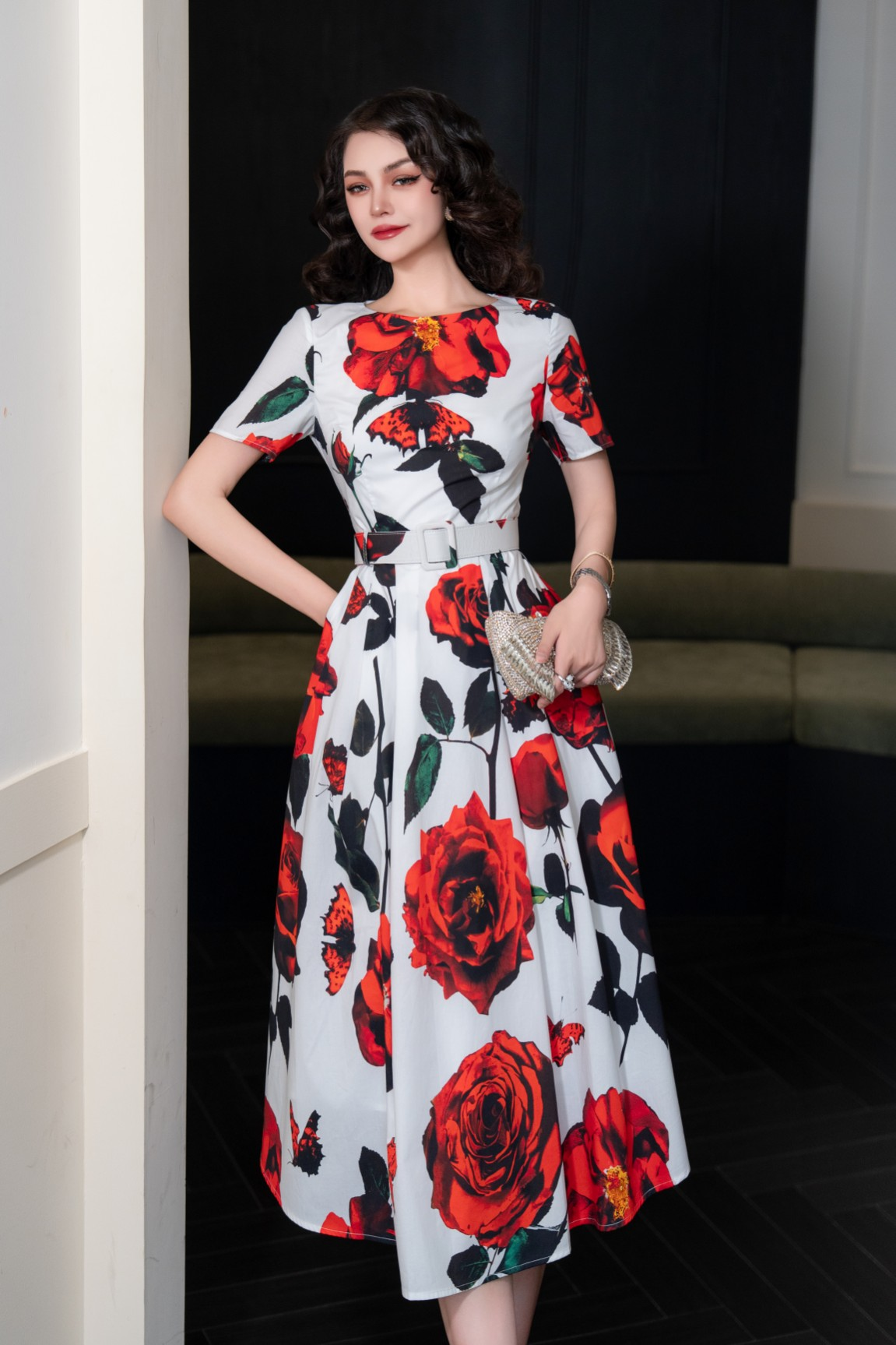 D G 2025 dress Fashion Week Show Customized Fashion Tailored clothing womens Fashion Paris.M318