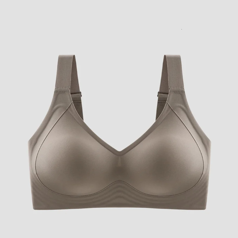 Large breasted female sleep bra 6XL without steel edge gathering scar free plus size vest yoga exercise anti sagging 250430