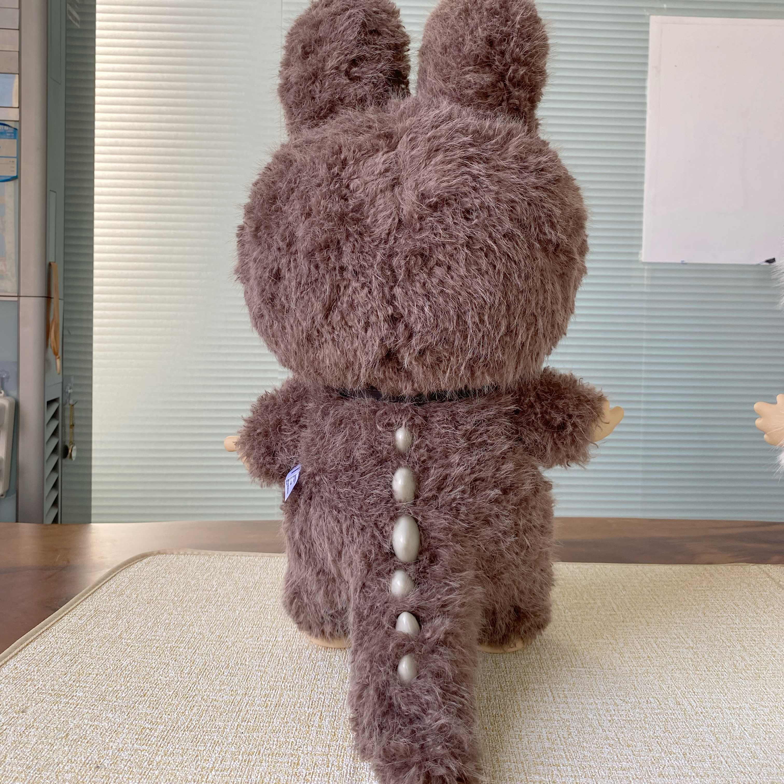 Zimomo Large 58cm Labubu Plushine Anime Dolls I Found You Enamel Characters Mystery Boxes