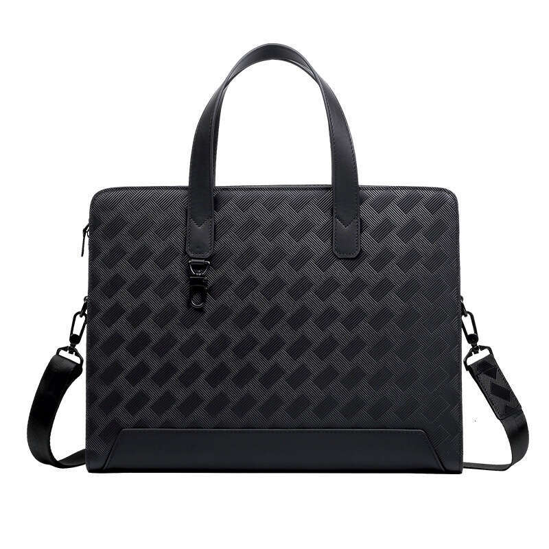 Luxury Bag Designer Elegant Business Totes Simple Fashion Leather Bag Fashion Trend Top Cowhide Leather Shoulder Bags Men's Briefcase