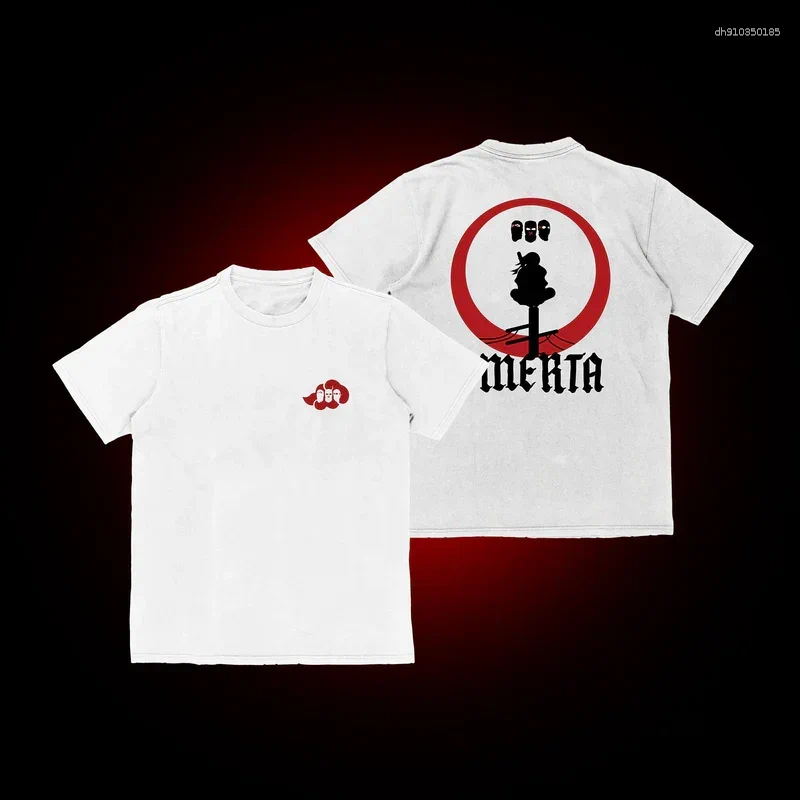 Mens T Shirts Omerta 47 Boxing Fan Print Loose Crew Neck T-shirt Can Be Paired With A Sporty Fashion For Both Men And Women