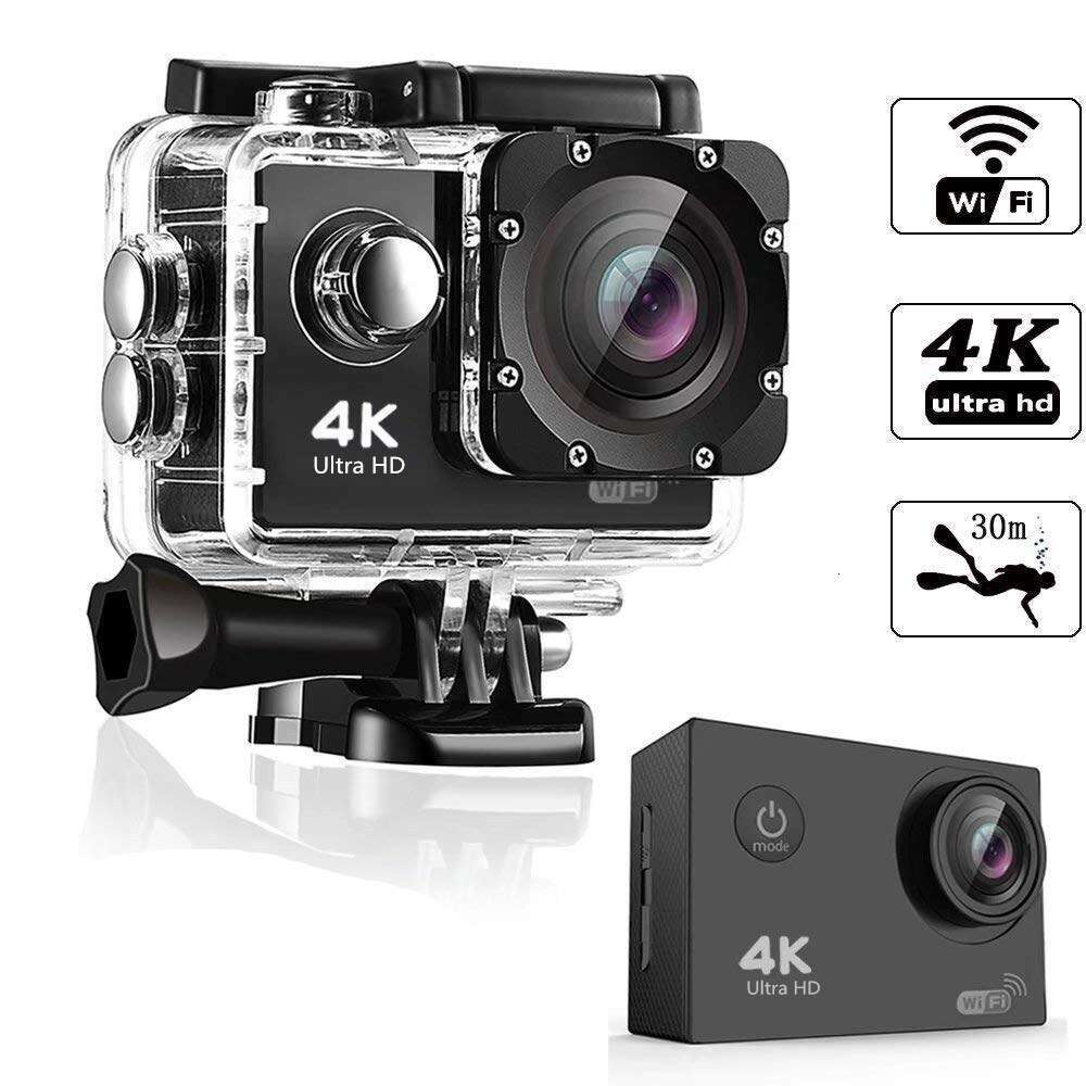 Outdoor 4K WiFi DV HD Waterproof Diving Sports Camcorder Action Camera