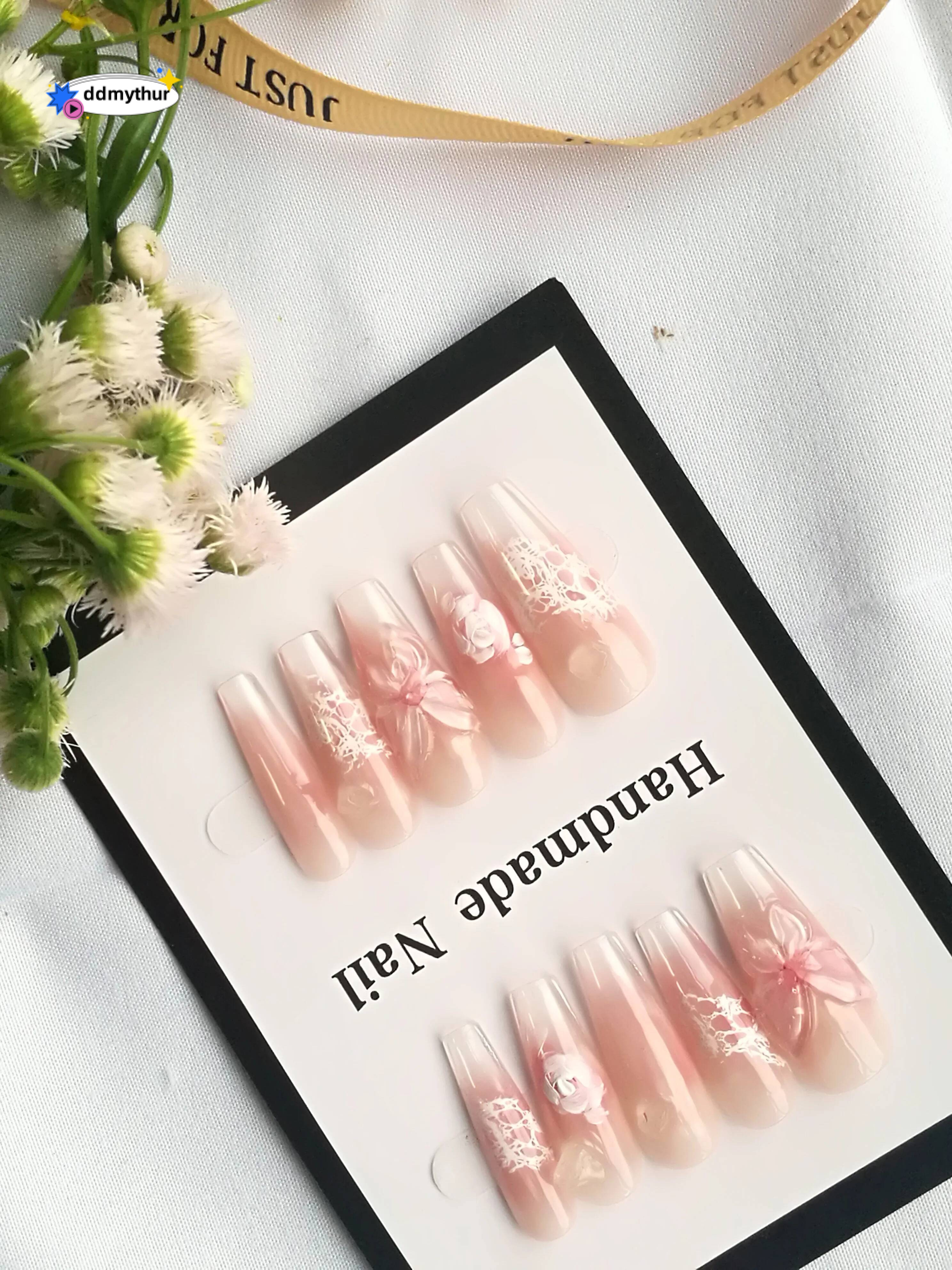 Finger Pink Love Fashionable Manicure 3.0 Styles ddmythur