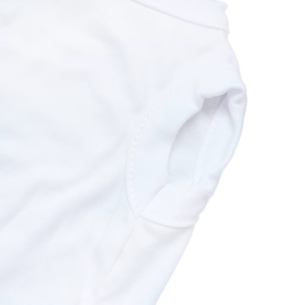 Dog Shirts Clothes Imitating Design Teddy Bear Patterns T Shirt, Small Dog Breathable Fashion Shirts Cool Summer Cotton Vest for Small Medium Dog Pupp