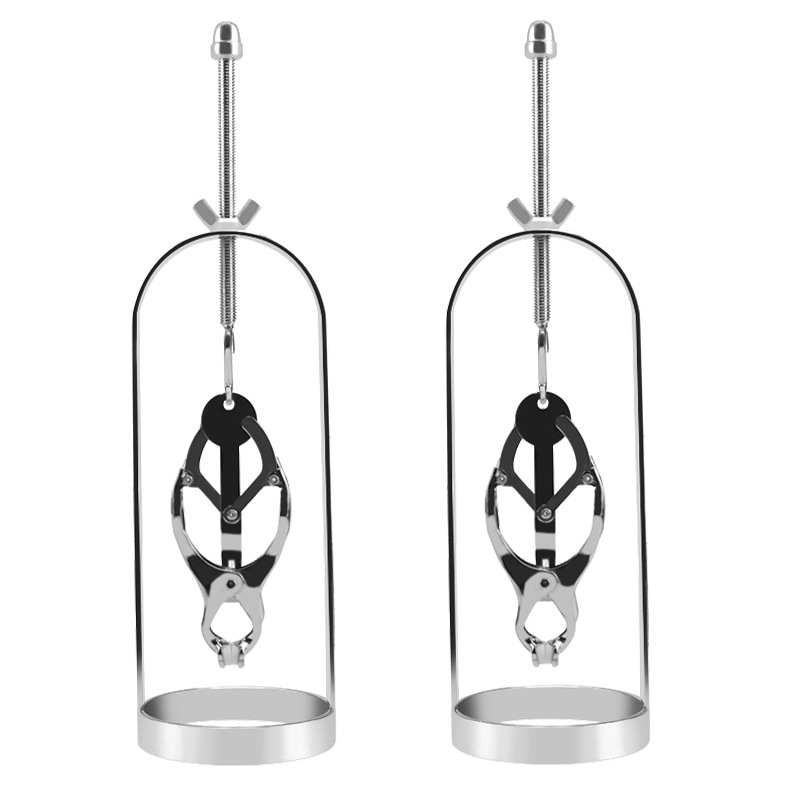 Nipple Clamps Sensory Toys Woman Nipple Clamps Sensory Toys Woman Non Piercing Body Clamps Adjustable Pressure Body Clips Nipple Clips for Adult Play Body Ring Faux