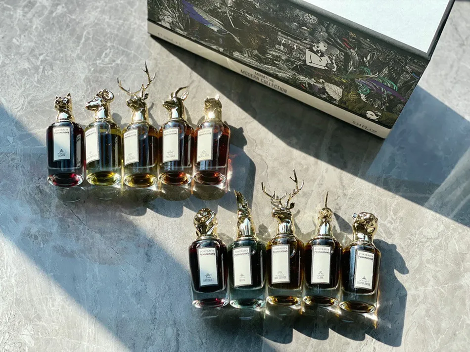 Male Perfume set Lord George Yasmine The Portraits the Inimitable Beast-head Capricorn Argal Head William Men Perfumes clara lady blanc