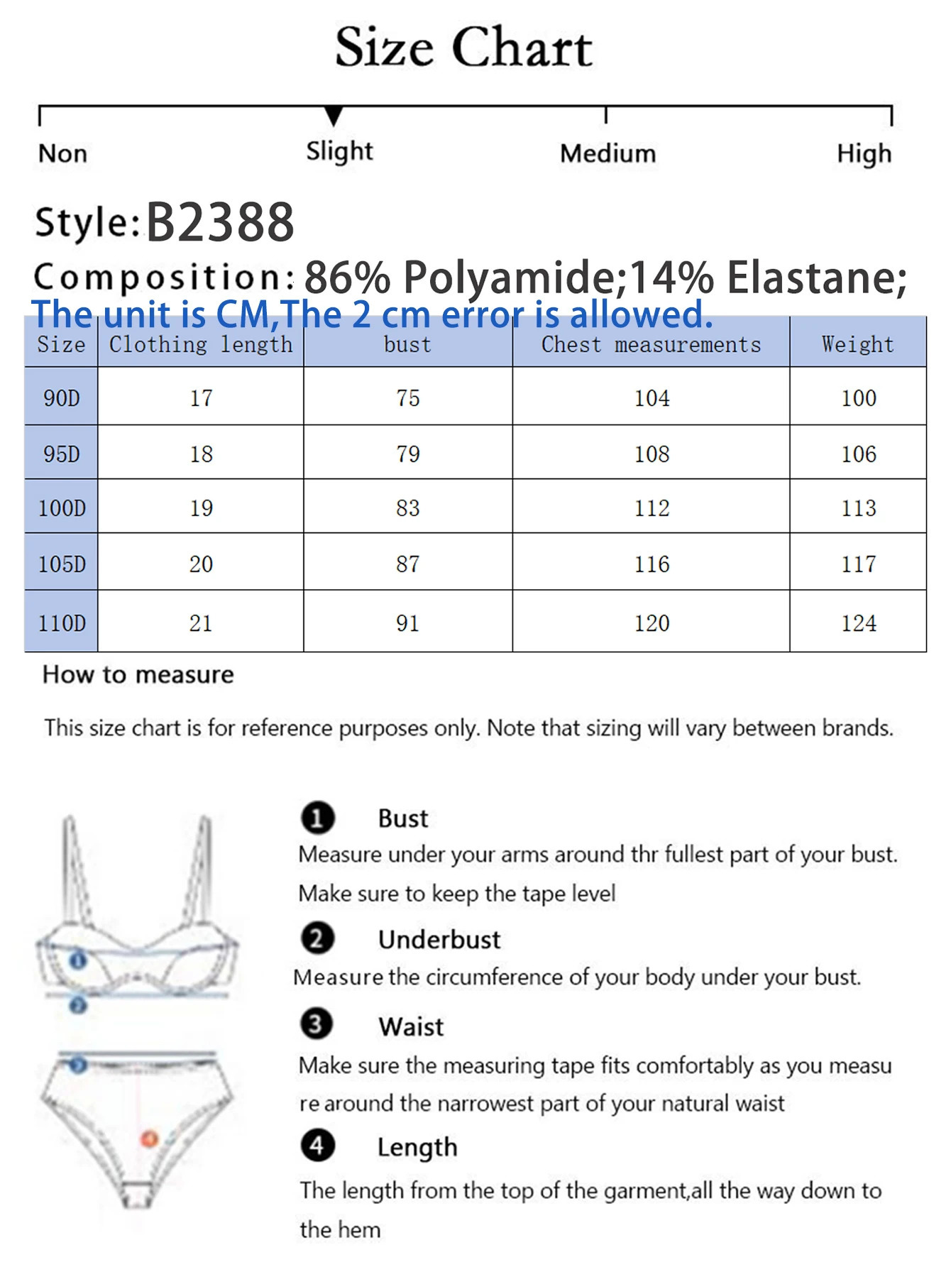 Womens plus size underwear half cup gathering push up y lace n suitable for sexy women 90D110D B2388 250430