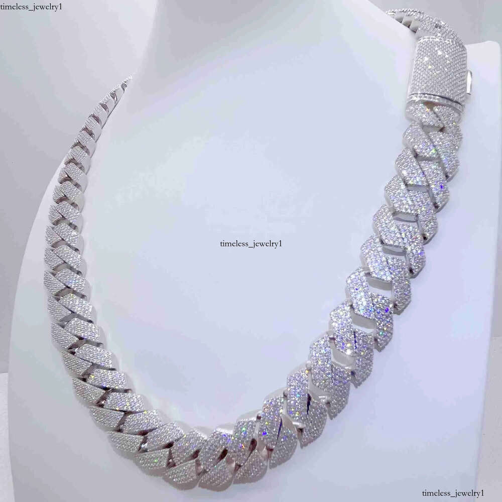 necklaces designer jewelry necklace cuban link Horizon Iced Out Pass Diamond Tester vvs Moissanite Jewelry Necklace chains for men moissanite chain gi