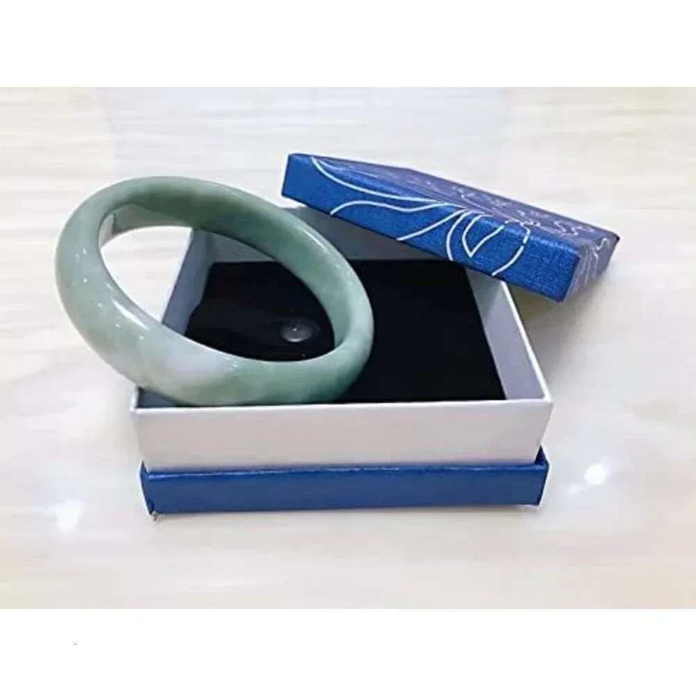 Natural Bangle Bracelet For Women Classcial Retro Chinese Style Hand Jade Bracelets With Certificate And Gift Box