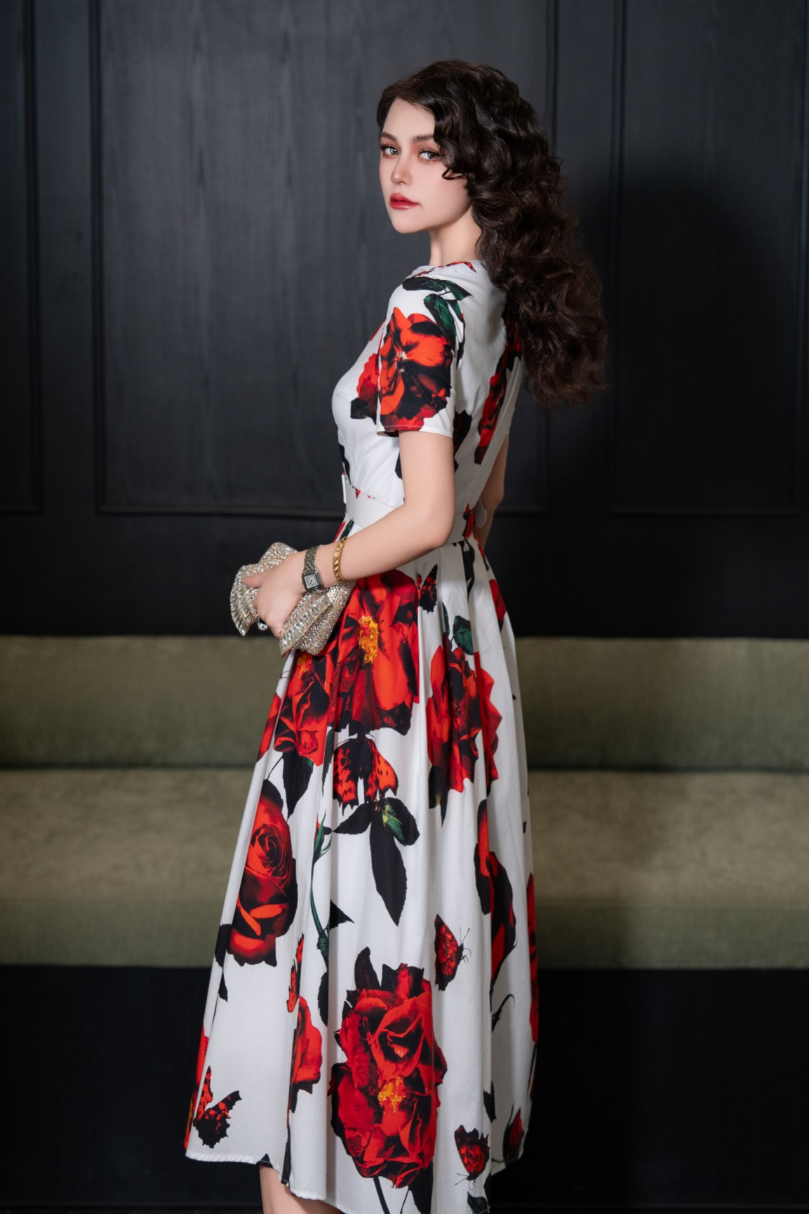 D G 2025 dress Fashion Week Show Customized Fashion Tailored clothing womens Fashion Paris.M318