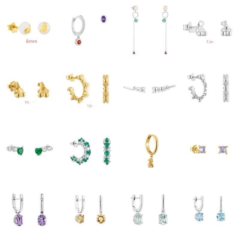 Trendy TOUS S925 Silver Earrings 2025 - Stylish Discount Price