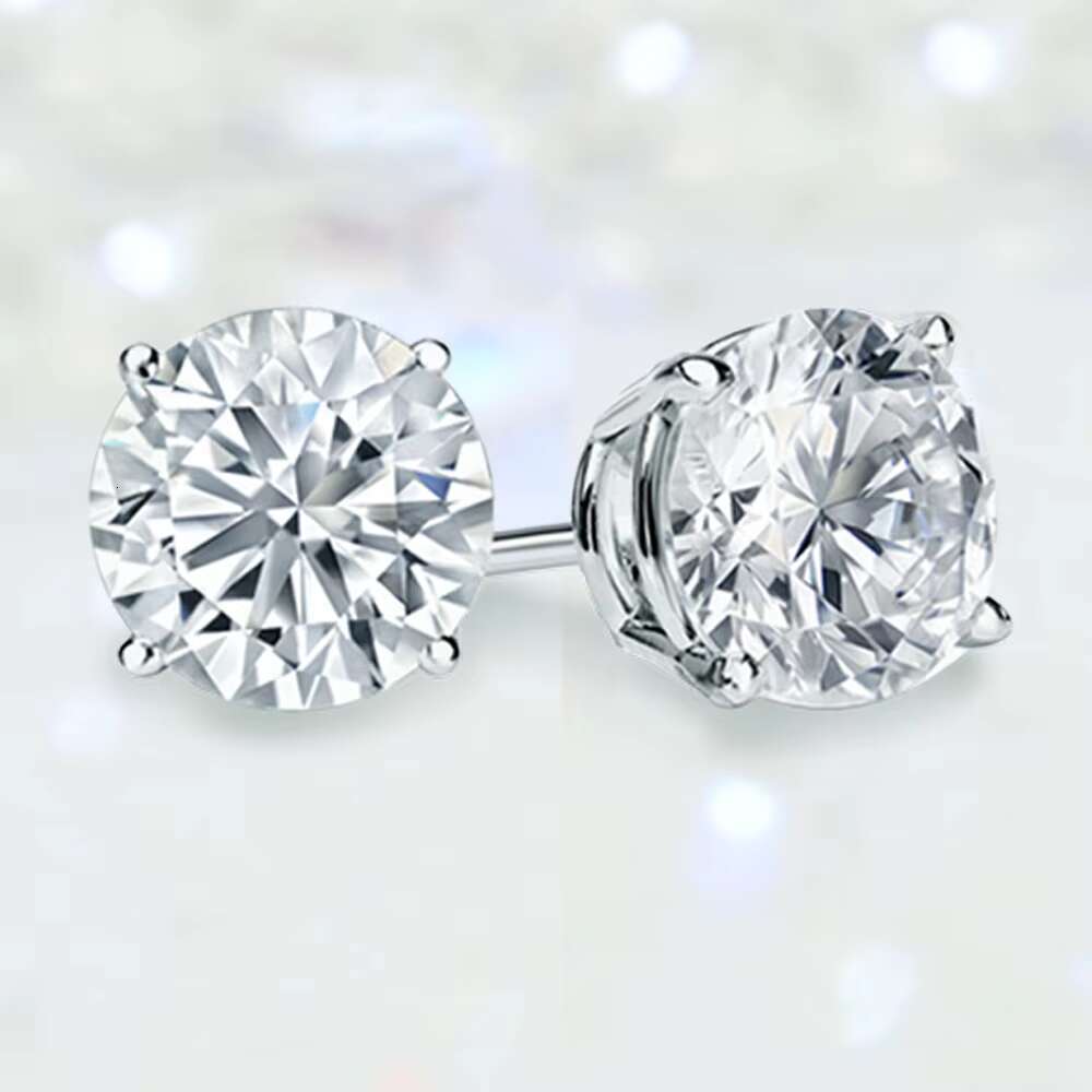 Wholesale Moissanite Earring 14K/18K Gold Jewelry VVS Moissanite GRA Certificate Diamond Earrings