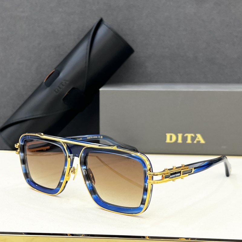 TOP Quality DITAa LXN-EVO for Men Women Designer Sunglasses Metal Plated Frame Fashion Vintage Travel Sunglasses Driving With Original Box DTS403 Size 51-20-145