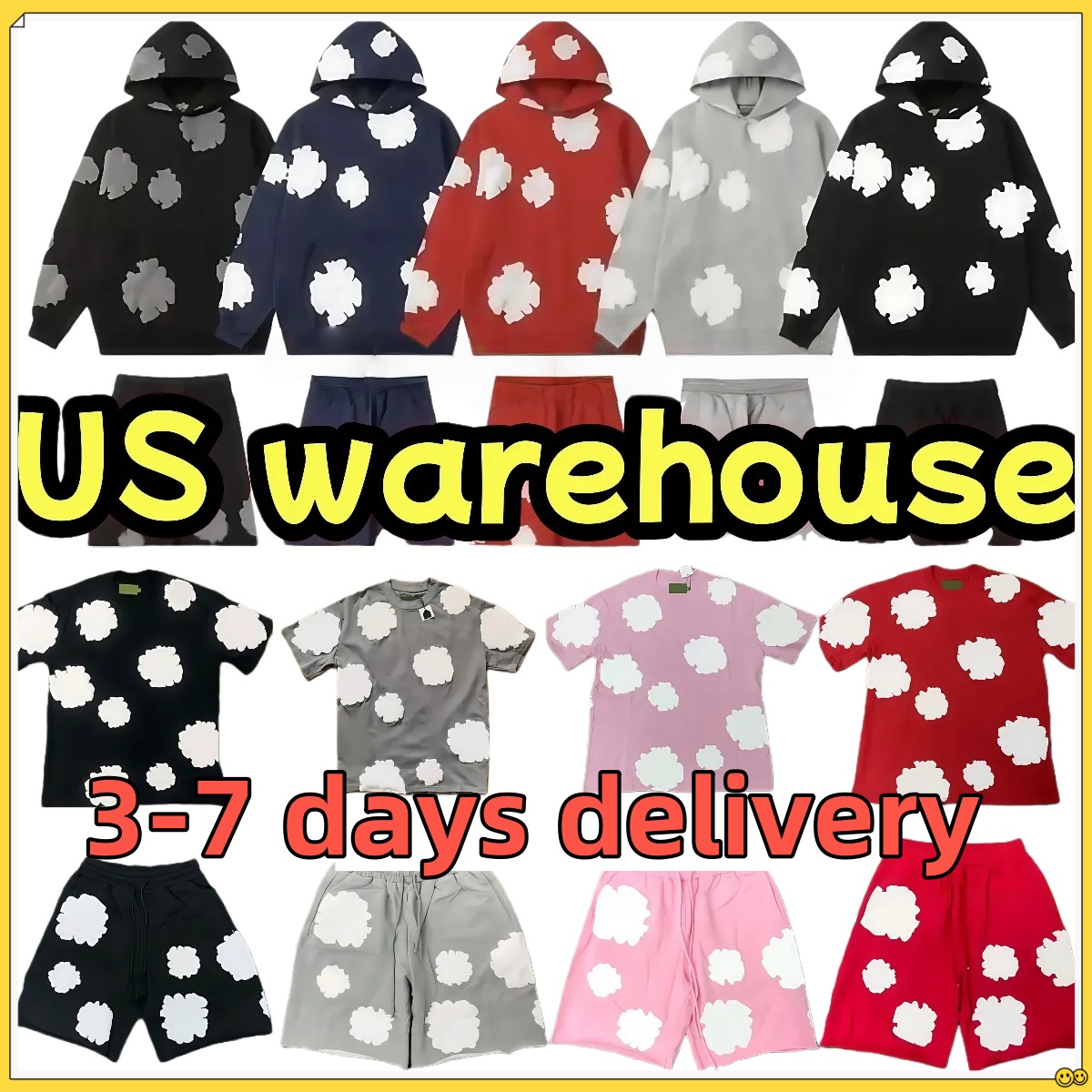 designer denim sweatshirt hoodies men's hoodie men sweater sweatpants sweat suit man trousers green red black cotton hoody floral unisex oversized pants S-XL