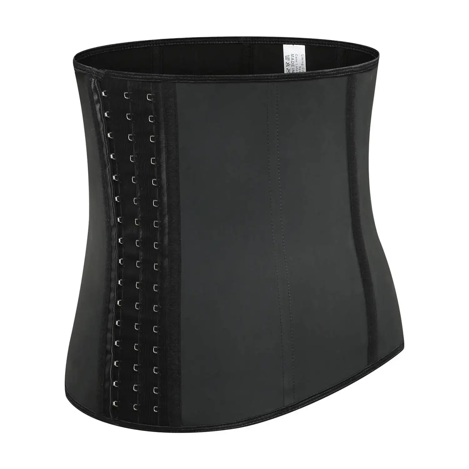 Waist Trainer Tight corset 9 Steel Bone Body Shaping Womens Underwear Latex Sports Girls Hourglass Long Trunk Wrinkle Weight Loss 250430