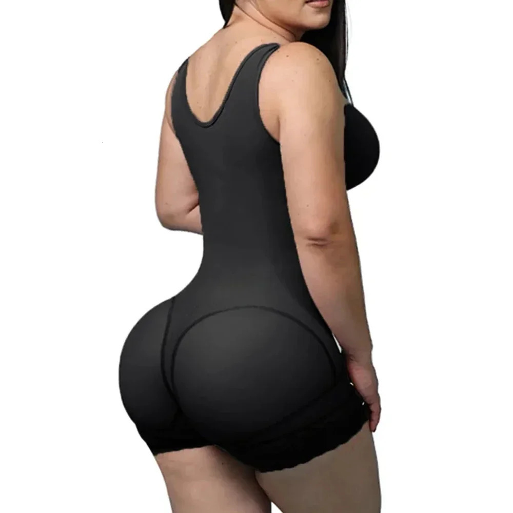 Faja Colombiana strapless sleeveless bra for weight loss tight fitting clothing zipper waist trainer shapeshifter 250430