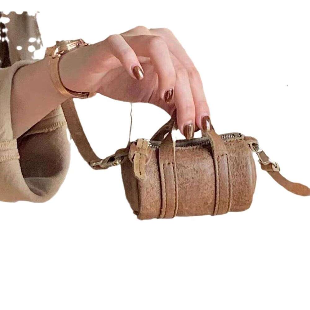 Cross Body for Women Elegant shoulder crossbody mini bag exquisite hanging neck high-end cylindrical Hand Bags with Shoulder strap