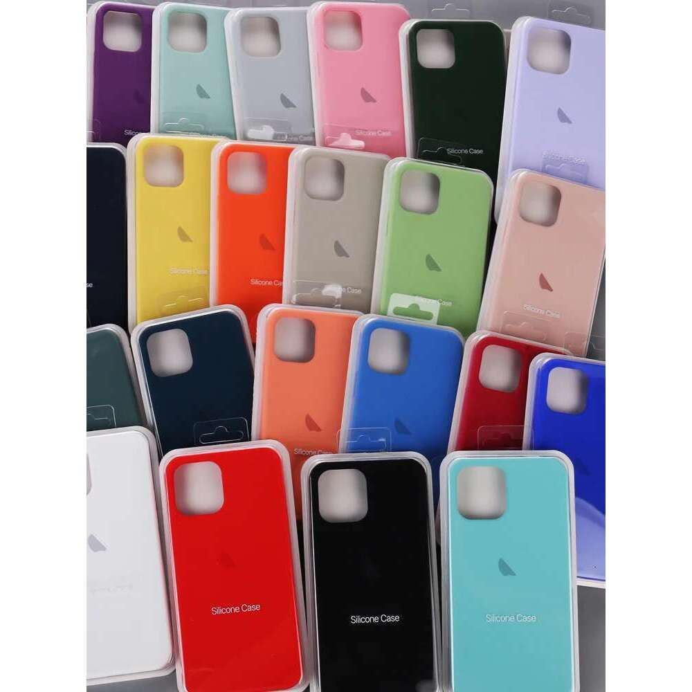 Official Original Anti-stain Silicone Designer, Suitable For Apple Iphone 16 11 14 15 13 12 78 SE Pro Max Shell 2025 New Anti-drop Phone Case