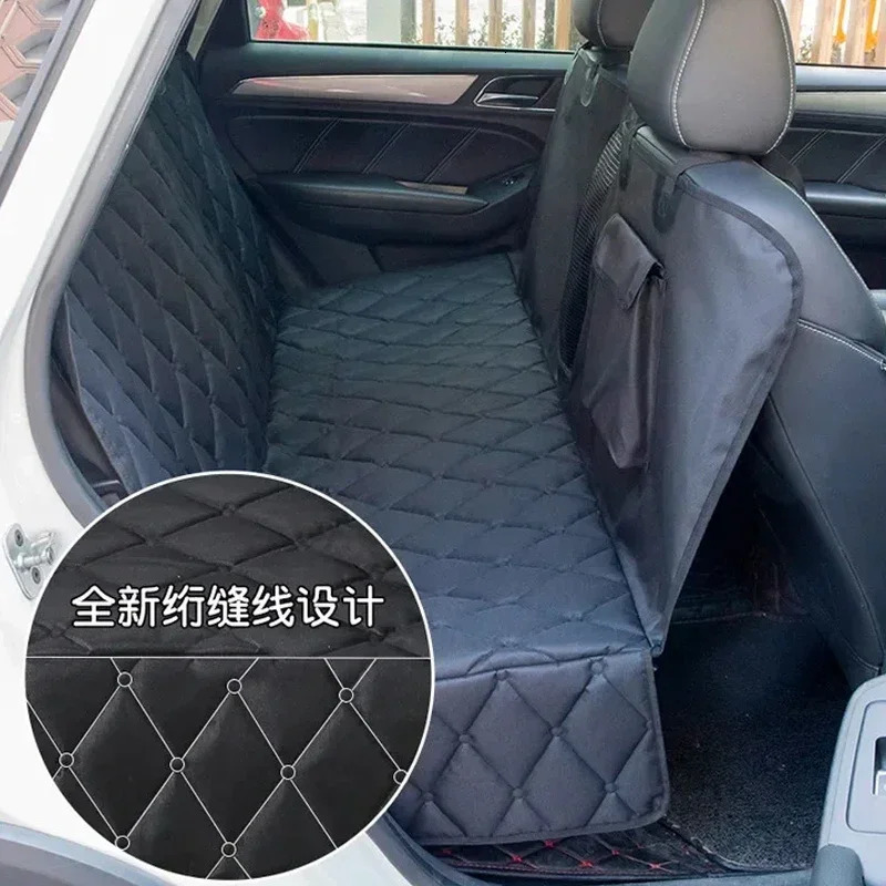 General dog car seat cover waterproof pet car seat backrest dog seat cushion pendant car back cover cushion dog safety cushion 250427
