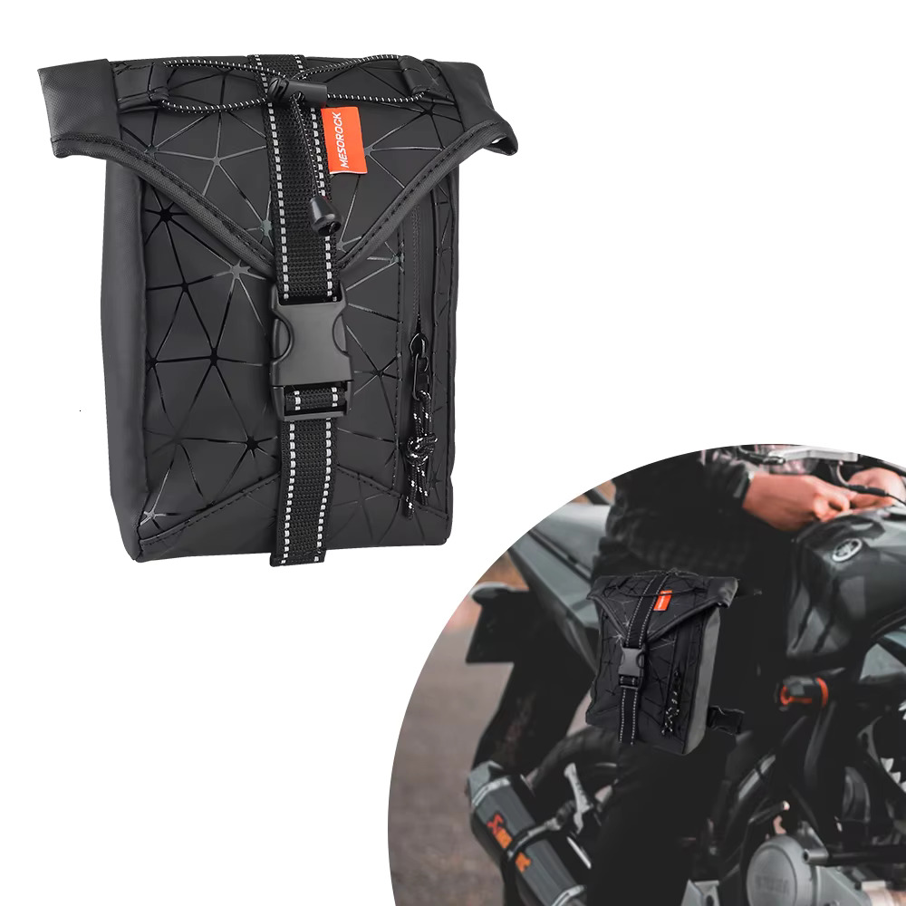 Waist Motorcycle Riding Leg Bag Waterproof Fanny Pack Outdoor 2.2L Multifunctional For Travel Fishing Hiking Cycg