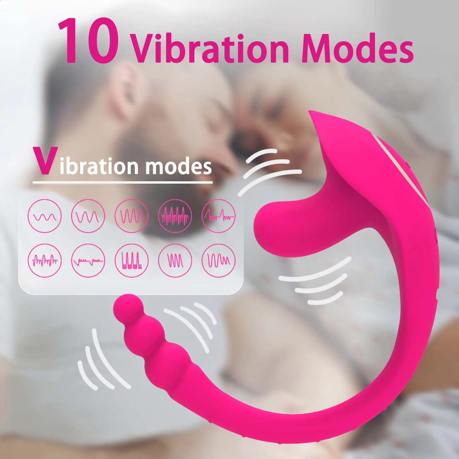 Remote control wearable female masturbation orgasm toy 10-frequency powerful vibration mode motor vibrating massage stick c 250114