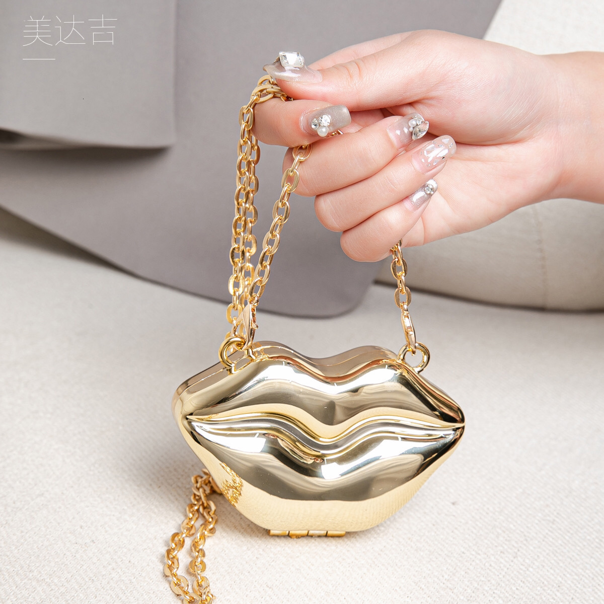 Chain Large Lip For Women New Style Summer Crossbody New Style Women's Bag
