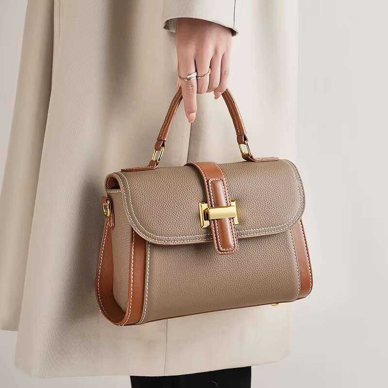 Handbags Female Crossbody Small Square Shoulder Bag Mom Women Bags New Fashion 2023 Genuine Cowhide Leather Satchel