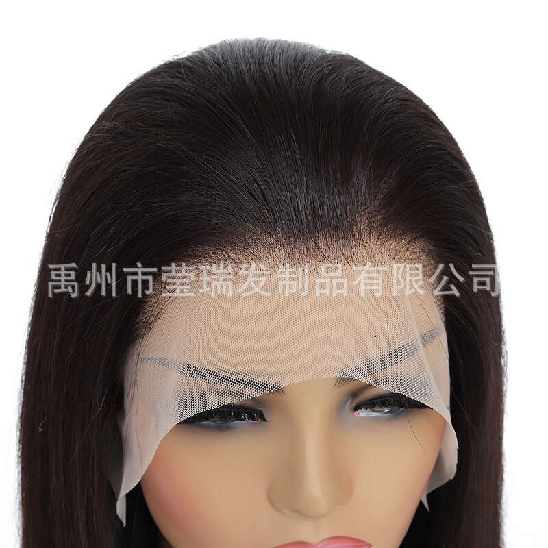 Lace Front Wig Cover T Shape Xuchang BOB Front Lace Wig Straight Human Hair Headband