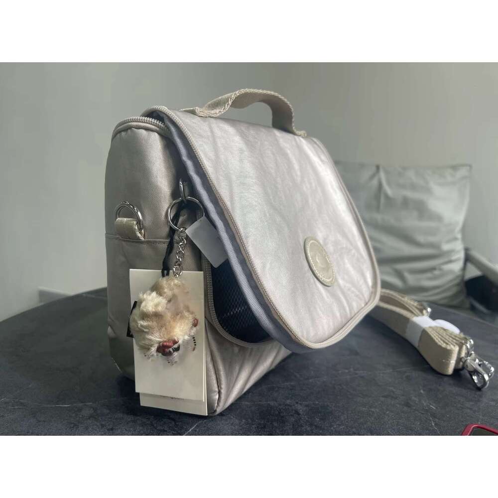 Fashionable And Simple Square Lunch Box Bag Unisex Large Capacity Versatile Advanced Suitable For Daily