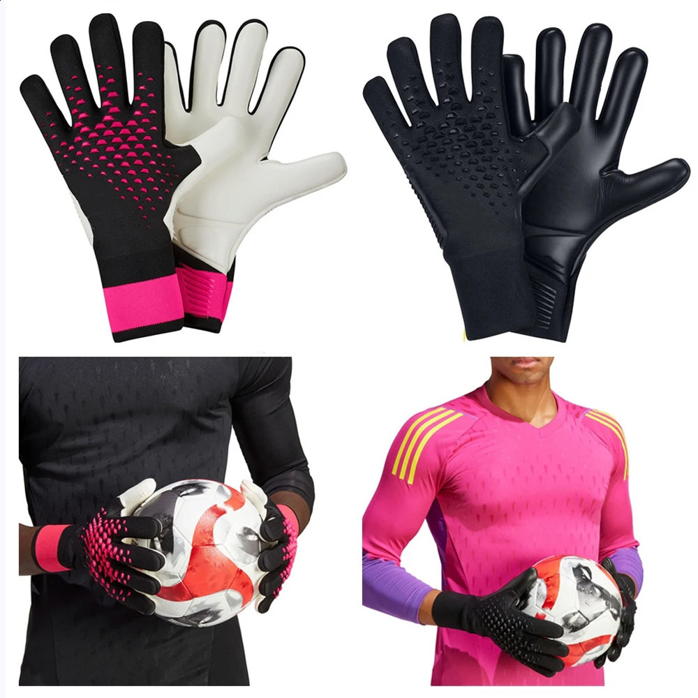 Predator Football Soccer Goalkeeper Gloves Adults Men Women Thicken Latex Non-slipand Wear-Resistant Soccer Goalie Gloves 250107