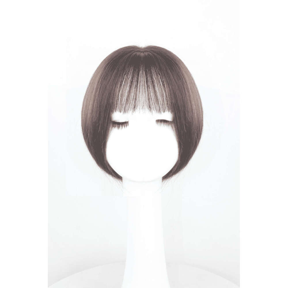 Lace Front Wig Cover T Shape Women S Real Headband New Front Lace Wig Medium Long Straight Hair Set French Bangs Bob Hairstyle