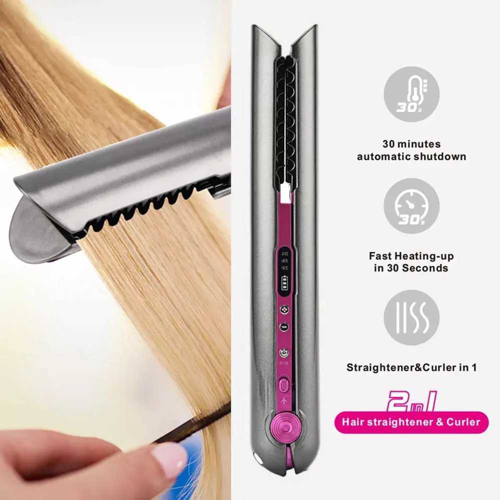 Hair Brushes Straightening Brush 160 c Digital Ce 3c Dry Wet 40w 59w Hair Straightener Curling Iron Clearance Z250122