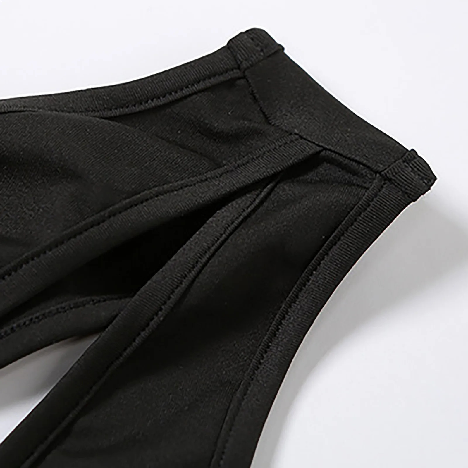 One Piece Without Pads Swimwear Women Classic Solid Color Skinny Monokini Swimsuit Sexy Single Shoulder Bathing Suit Maillot 250121