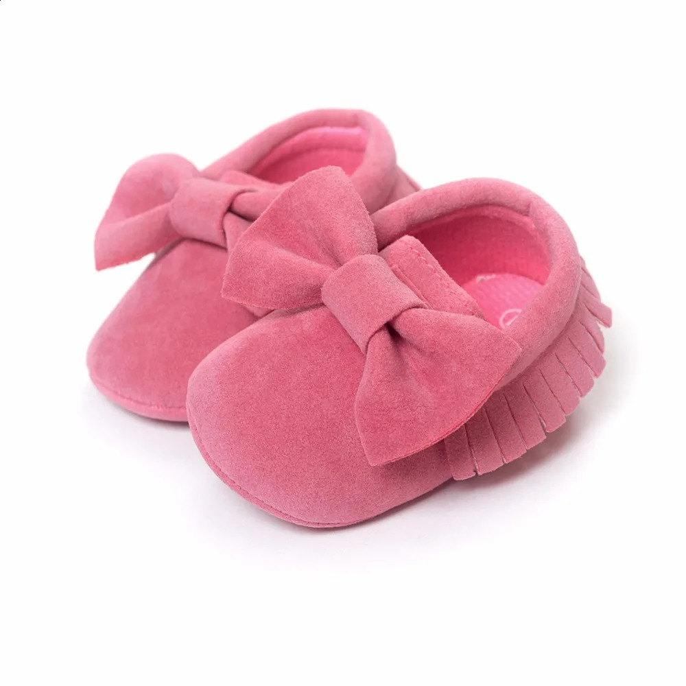 Hooyi Bow Suede Baby Boy Shoe Grass Green PU Leather Fashion Kid Moccasins Solid Bebe First Walker born Prewalker Kids Sock 250118
