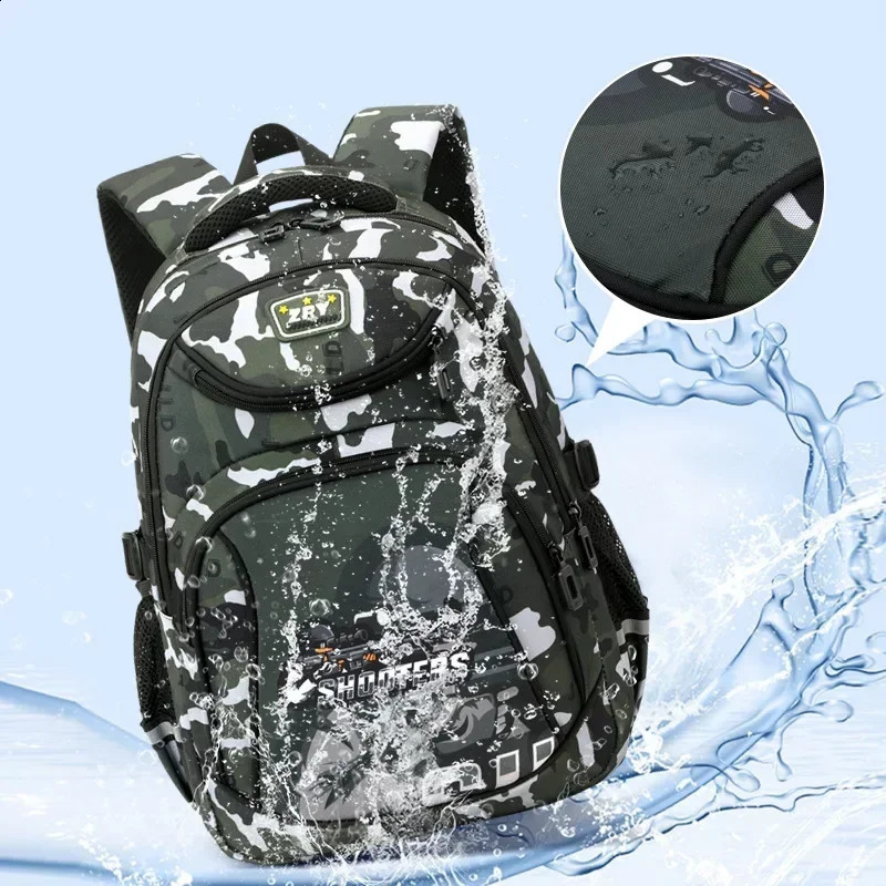 Children School Backpack for Kids Boys Wheeled Bag Student Backpack Trolley School Bag with Wheels Rolling Luggage Book Bag 250109