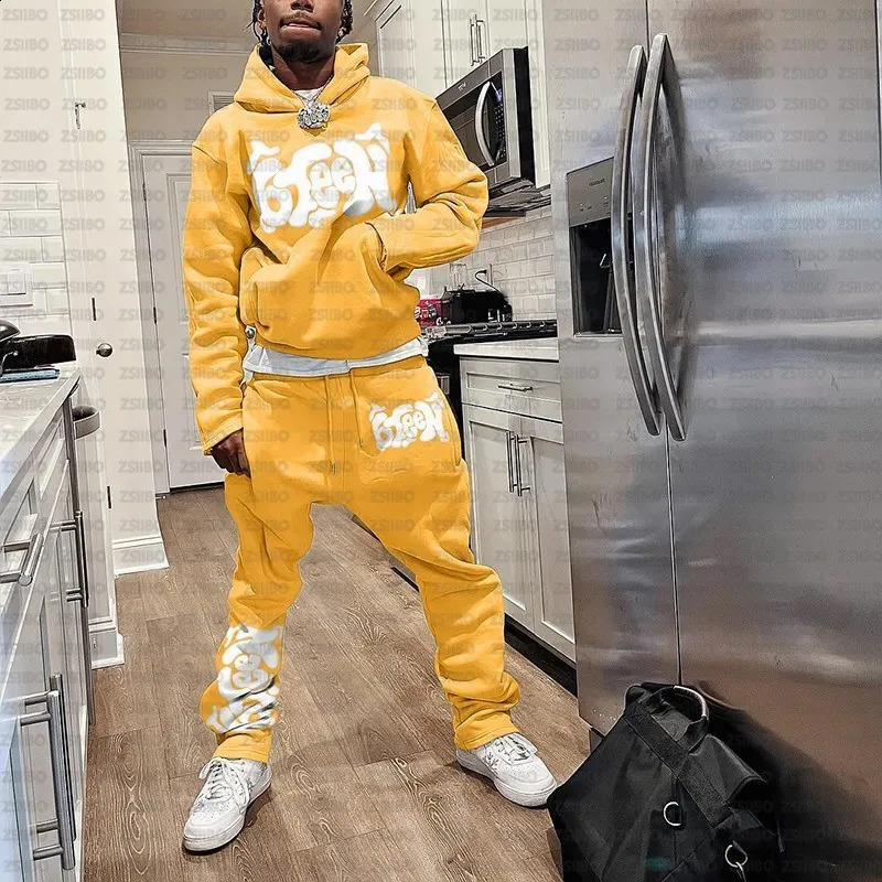 Y2K Colorful Letters High Street Hip-Hop Campus Loose Zip Hoodie Men Gothic Harajuku Casual Street Oversized Sweatshirt Unisex 250118