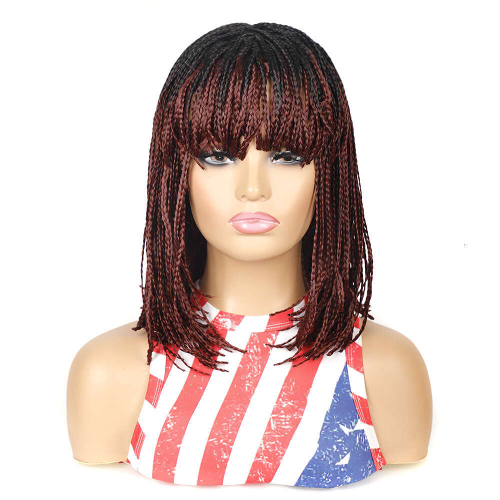 Lace Front Wig Cover T Shape Braid Women S Hair Wave Head Wig Synthetic Fiber Small Braid Short Hair Headband