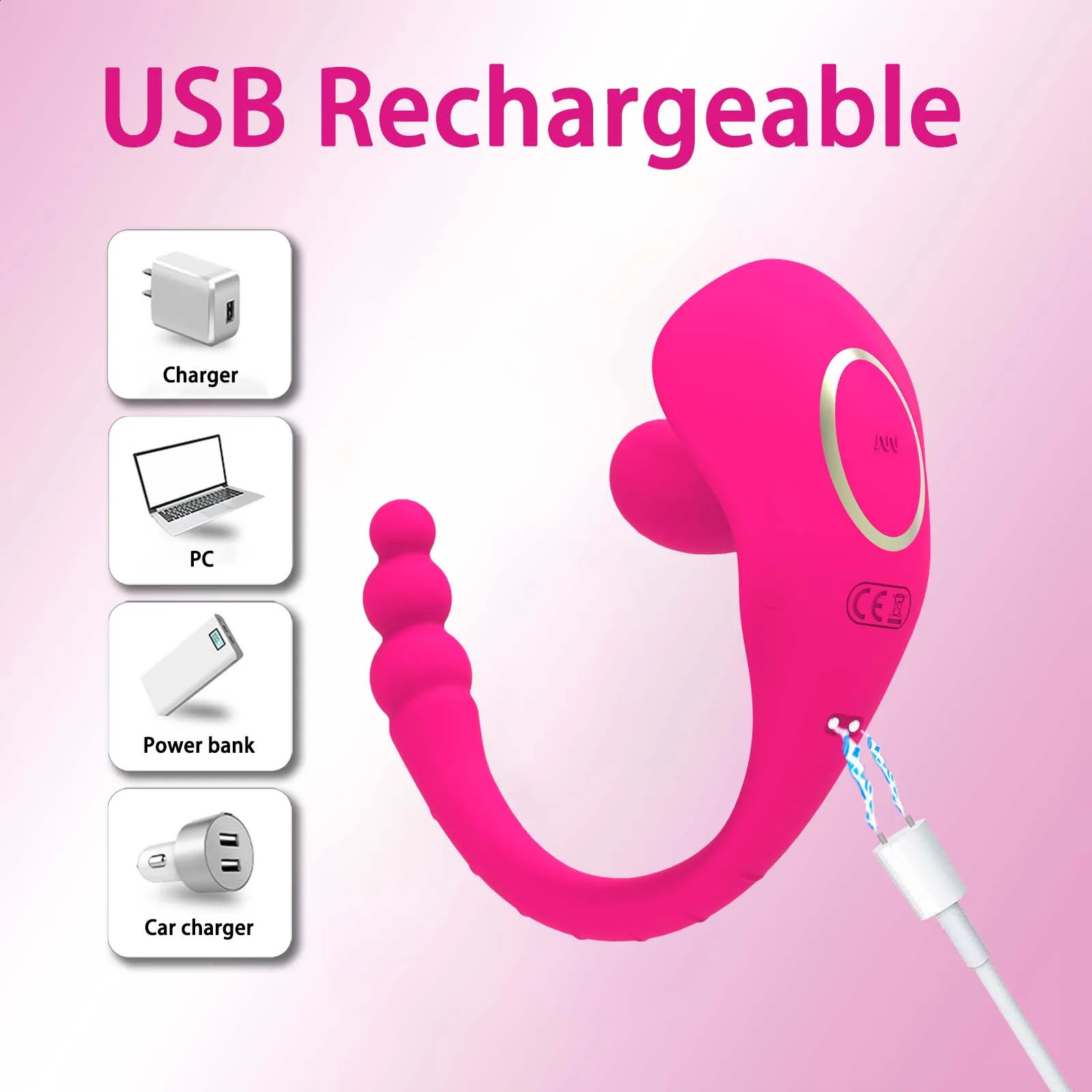 Remote control wearable female masturbation orgasm toy 10-frequency powerful vibration mode motor vibrating massage stick c 250114
