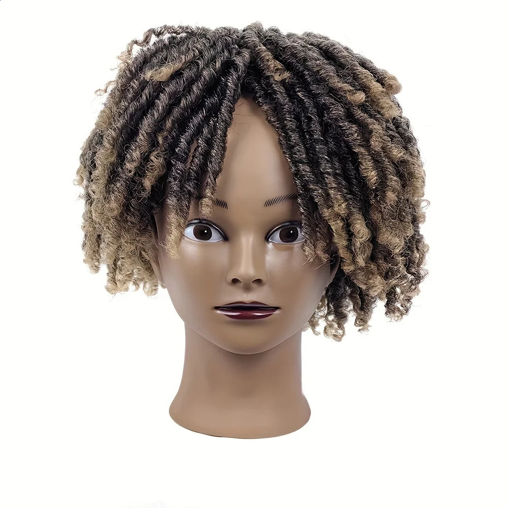 Female professional beauty wig making with bald head model head display wig glasses with bracket 250114