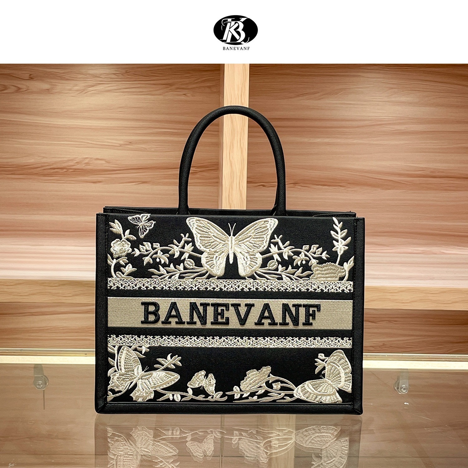 Embroidered Tote 2024 New Elegant Mom Mother's Day Gift Shoulder Bag Diagonal Cross Handbag
