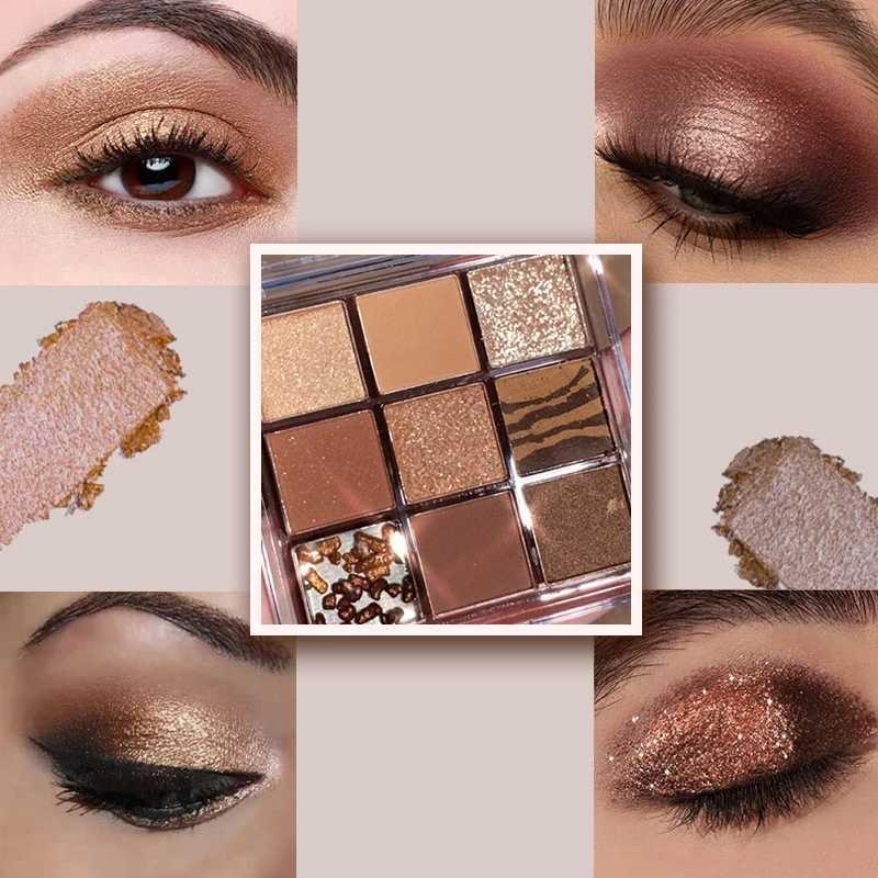 New Arrival Eyeshadow Palette New Beauty Women Cheap Smokey Personality Punk Gothic Matte Shimmer Eye Pigments Makeup Cosmetics Girls Gift Z250121
