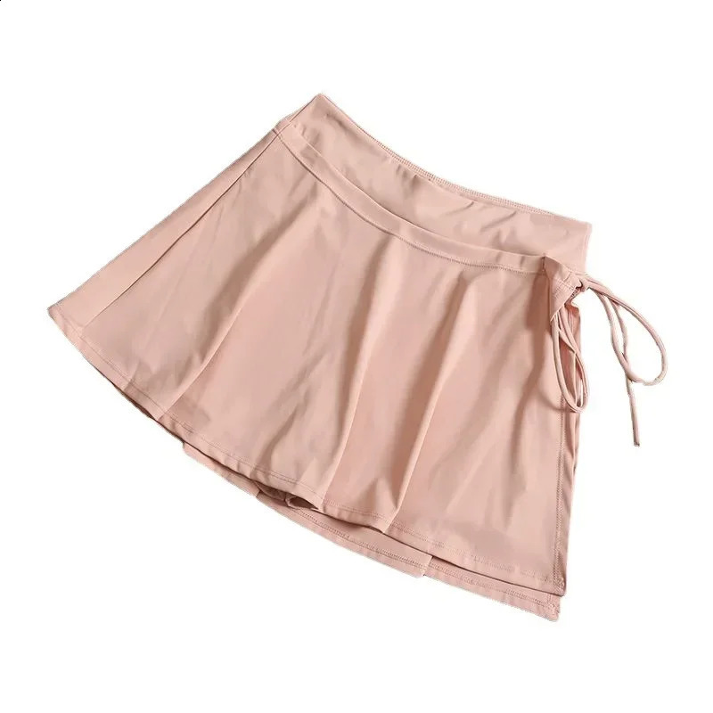 Tennis skirt sports summer hipcovering anti mask running training quickdrying leisure fitness short 250122