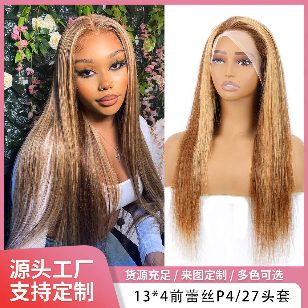 Lace Front Wig Cover T Shape Xuchang Front P Wig Real Hair Lace Full Headset