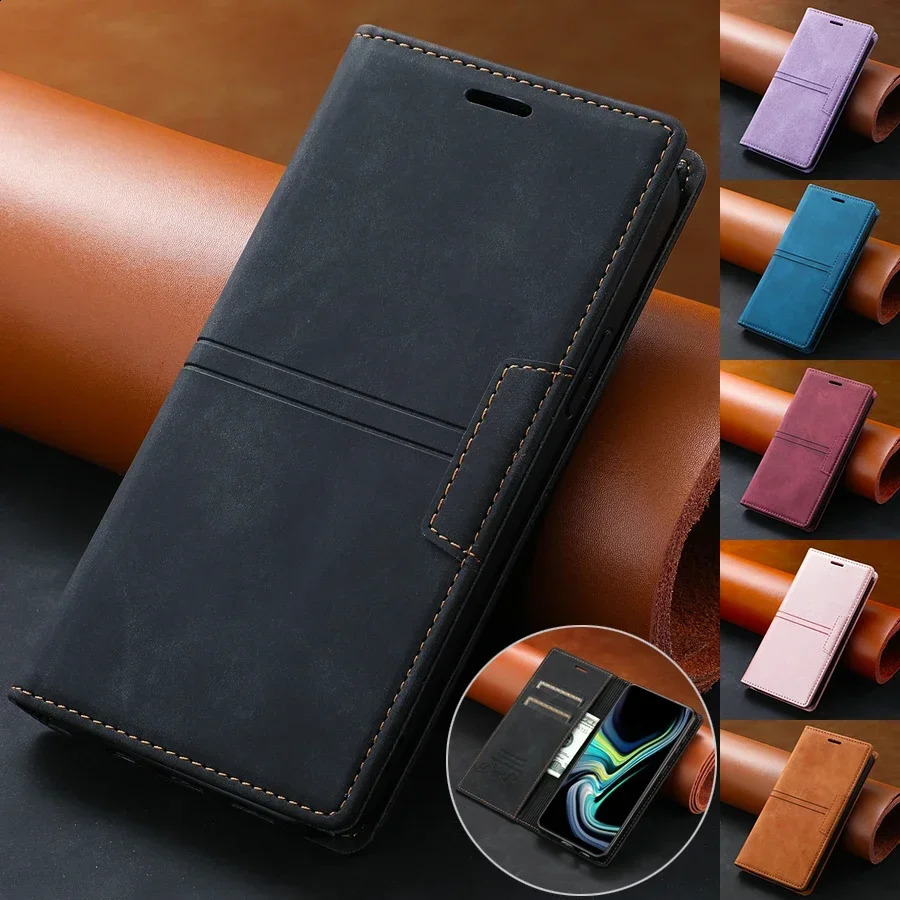 Wallet Fantastic Opposites Card Slot Flip Leather Case For Galaxy S24 FE S23 Ultra S22 Plus S21 S20 S10 Note20 10 Lite 9 250120