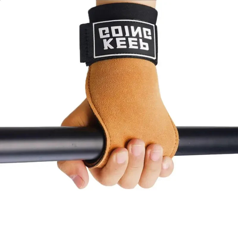 1 Pair Weight Lifting Gloves Training Gym Grips Fitness Glove Women Men Bodybuilding Wristbands Hand Protector Equipment 250118