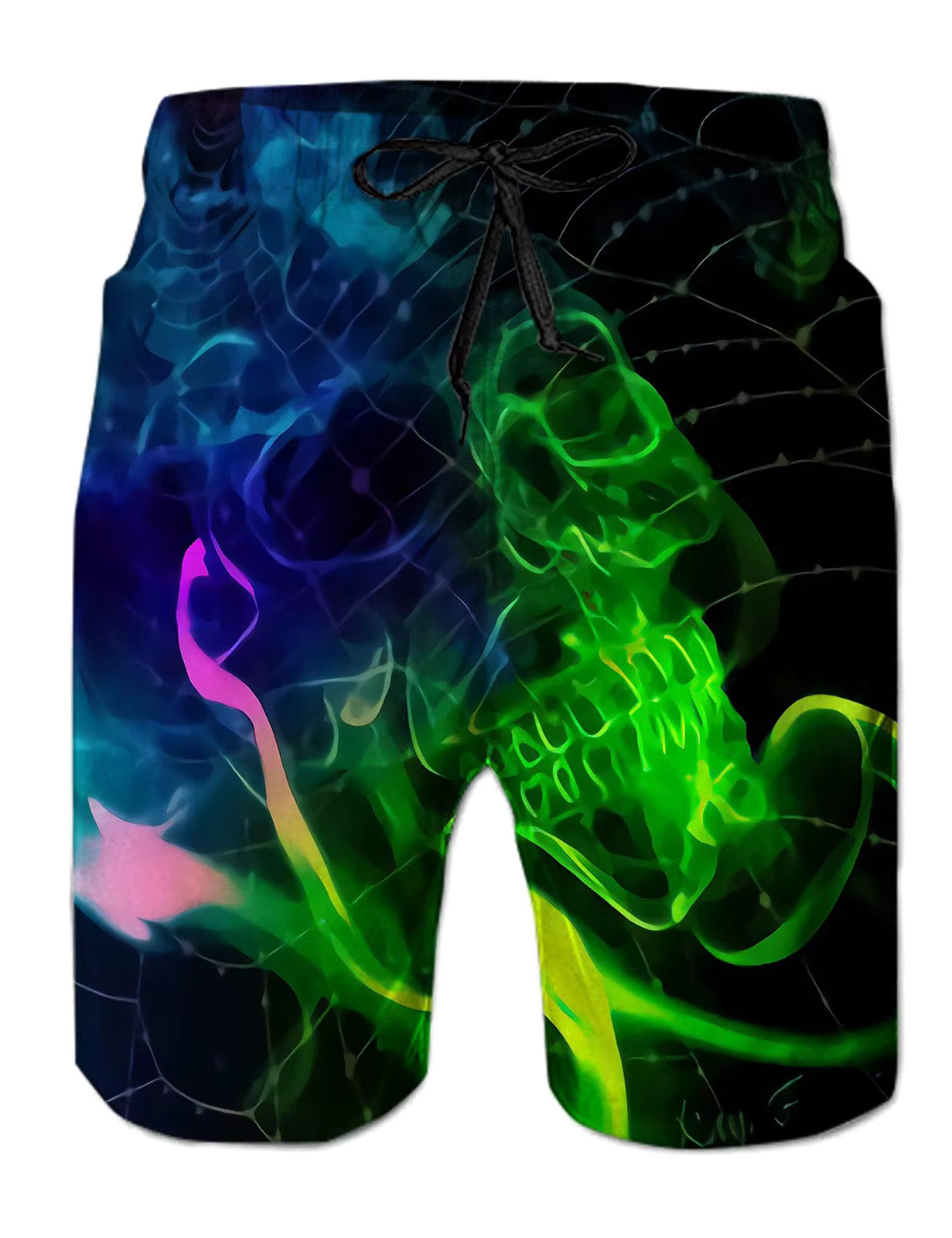 Men's Beach Kids Summer Swimwear Breathable Surf Board Shorts Quick Dry Casual Sportwear Swim Trunks Boy