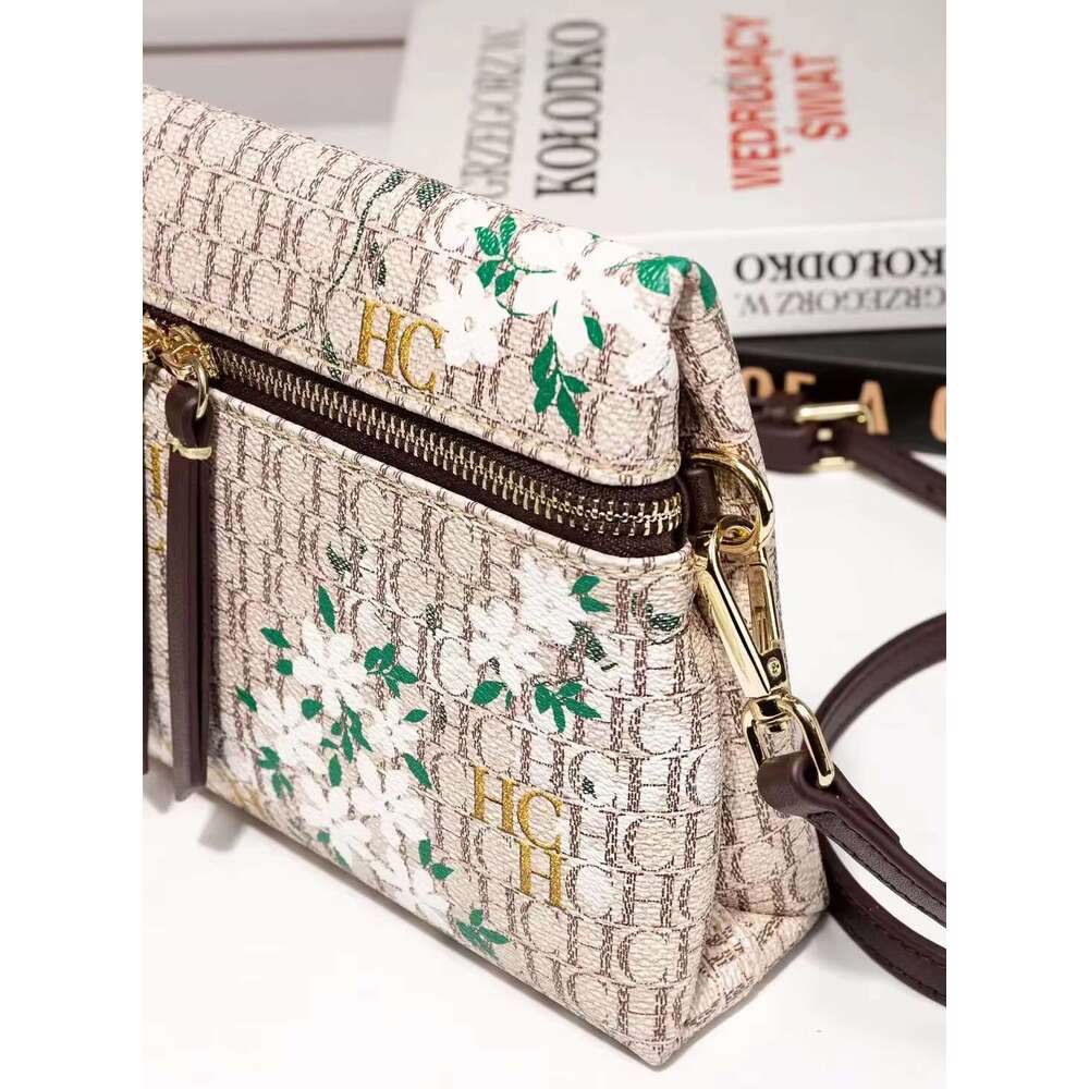 CILMI HARVILL CHHC Spring Pop Small Size Hand Grab Messenger One Shoulder Fashion Women's Bag Beautiful Pattern Metal Zipper