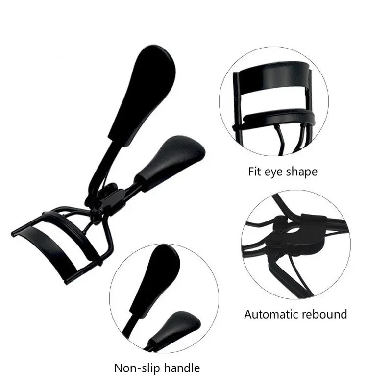 1 Pc Handle Eyelash Curler Natural Bending Beautiful Beauty Special Professional Makeup Tools 7 Colour 250115