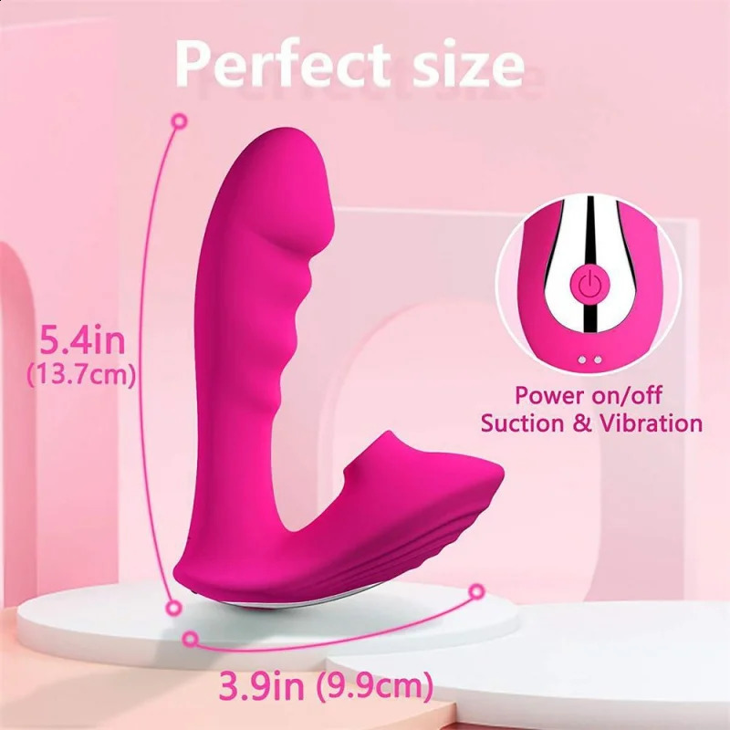 Sucking Vibrators For Women Clitoris Stimulator Wearable Clitoral G Spot Dildo Vibrator Vagina Erotic Sex Toys For Women 250114